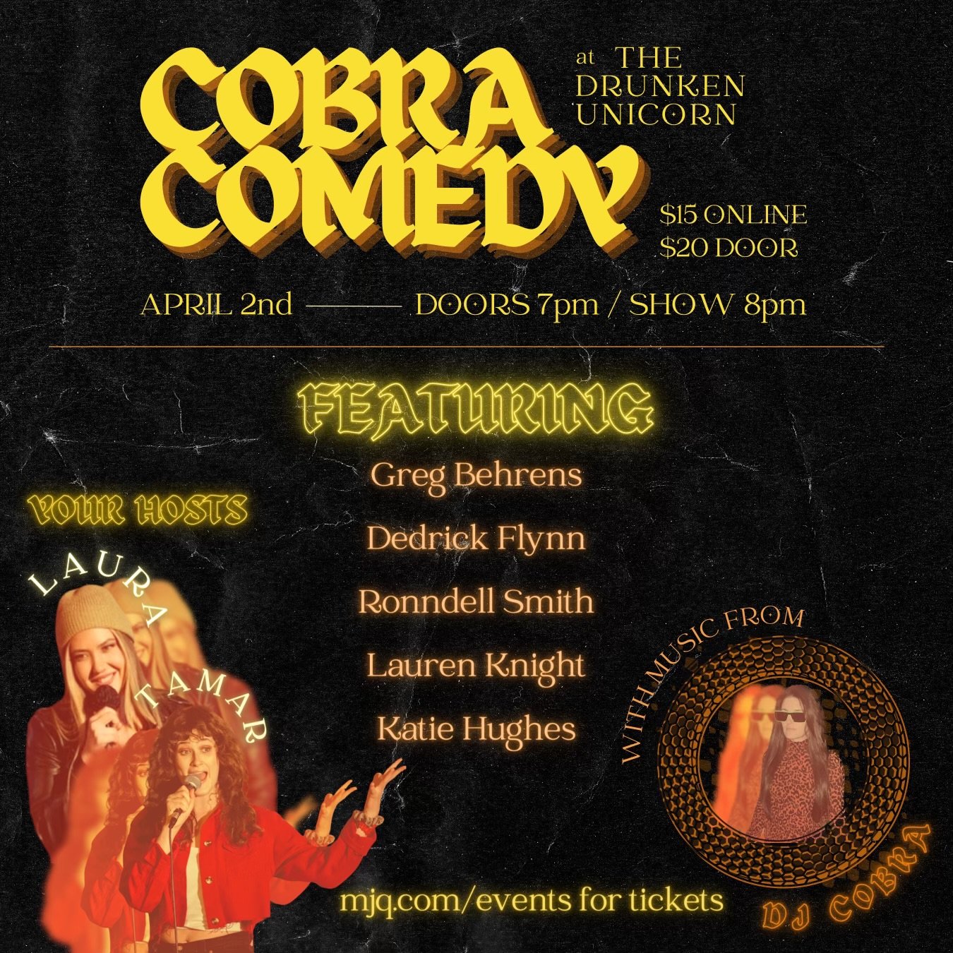 Cobra Comedy — MJQ CONCOURSE